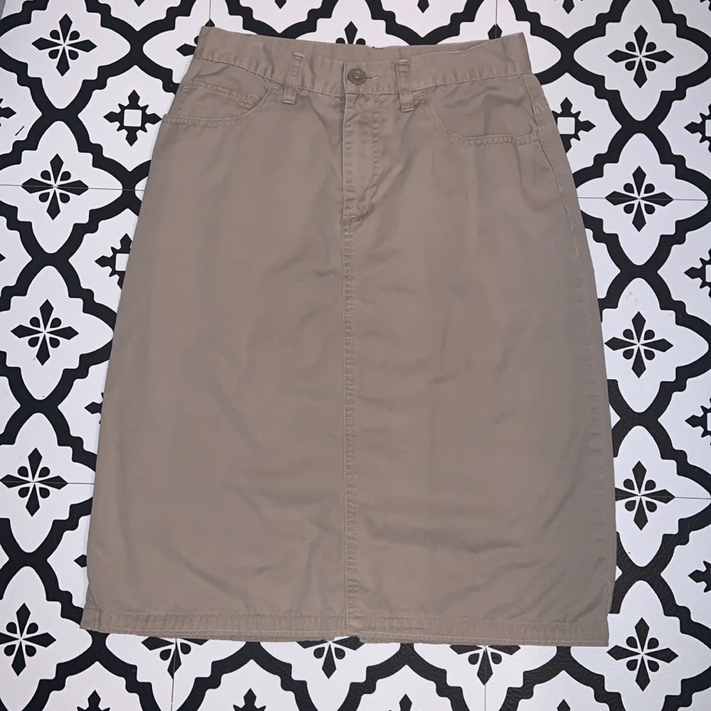 SONOMA Khaki Skirt